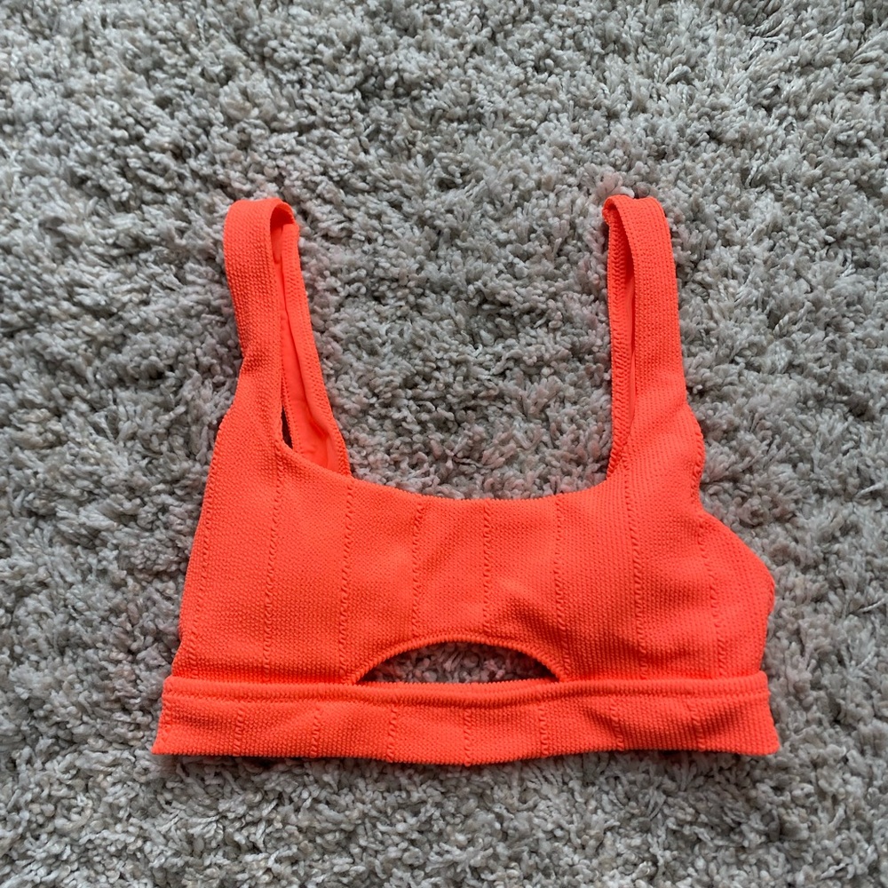 Aerie crinkle bikini top